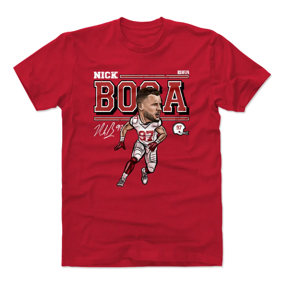 Nick Bosa Cartoon WHT sold by 500 Level product image thumbnail 2