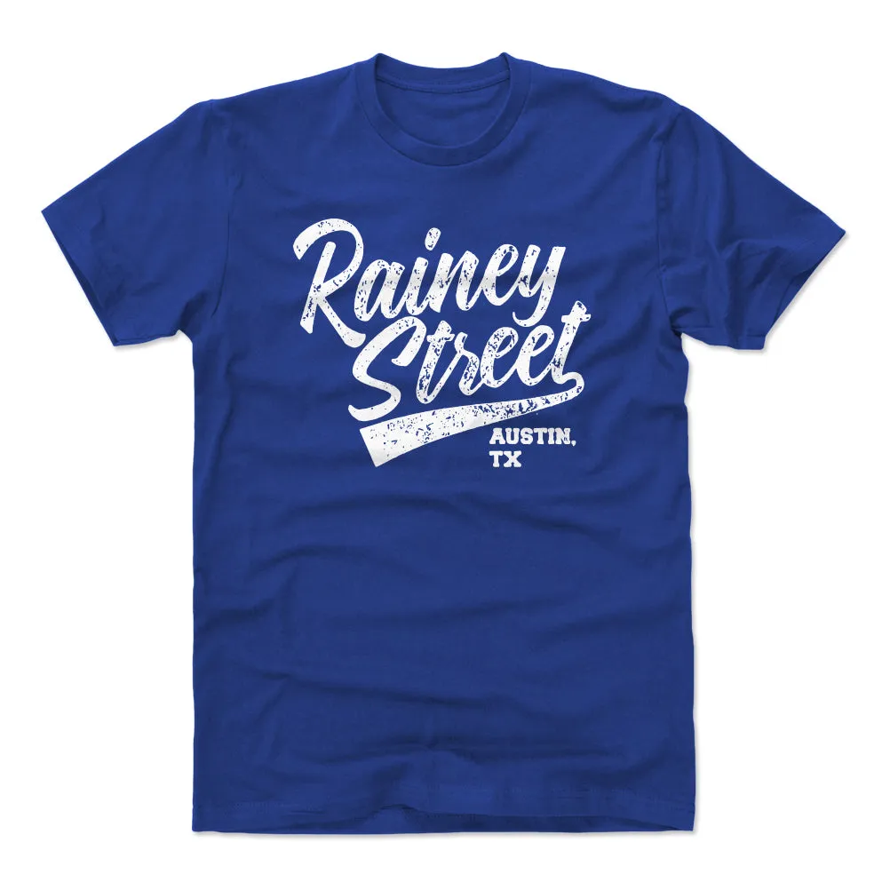 Austin Texas Rainey Street Script WHT sold by 500 Level