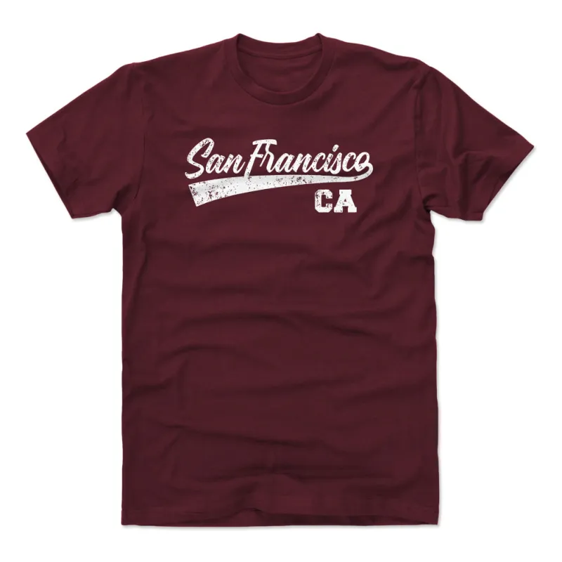 San Francisco California CIty Script WHT sold by 500 Level