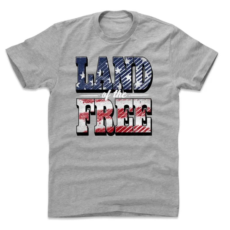 USA Land Of The Free Bold WHT sold by 500 Level