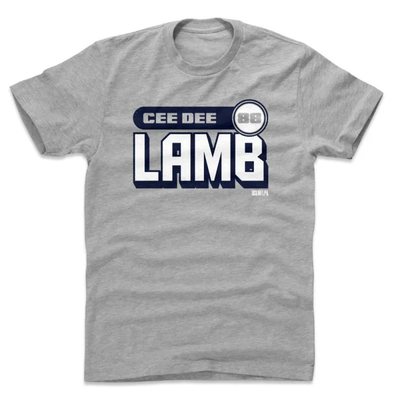 CeeDee Lamb Retro Font WHT sold by 500 Level