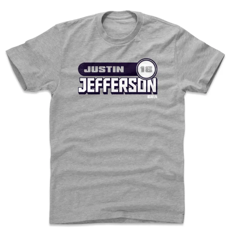 Justin Jefferson Retro Font WHT sold by 500 Level
