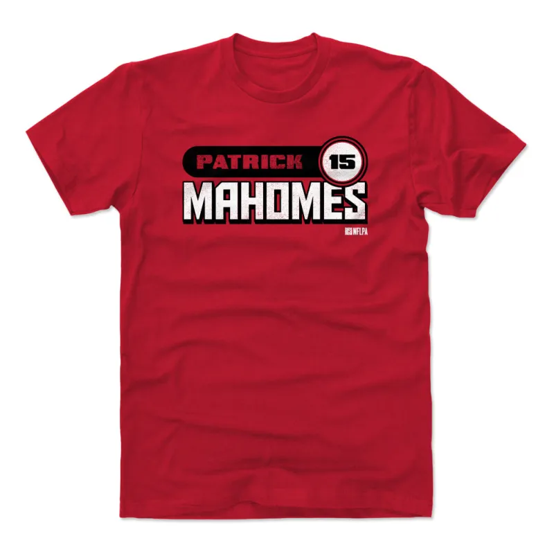 Patrick Mahomes Retro Font WHT sold by 500 Level