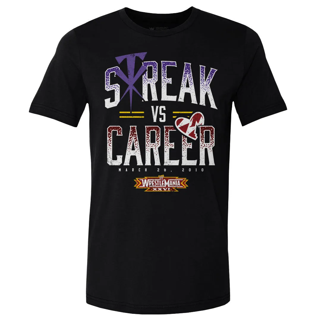 Wrestlemania XXVI Streak Vs. Career WHT sold by 500 Level