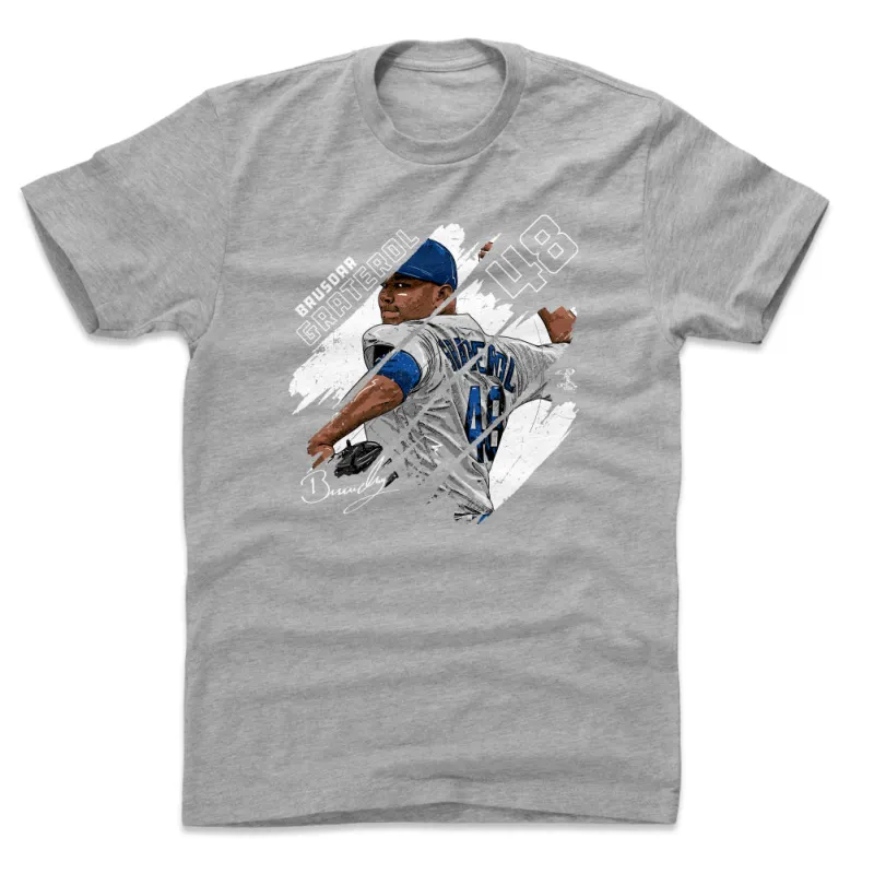 Brusdar Graterol Stripes WHT sold by 500 Level