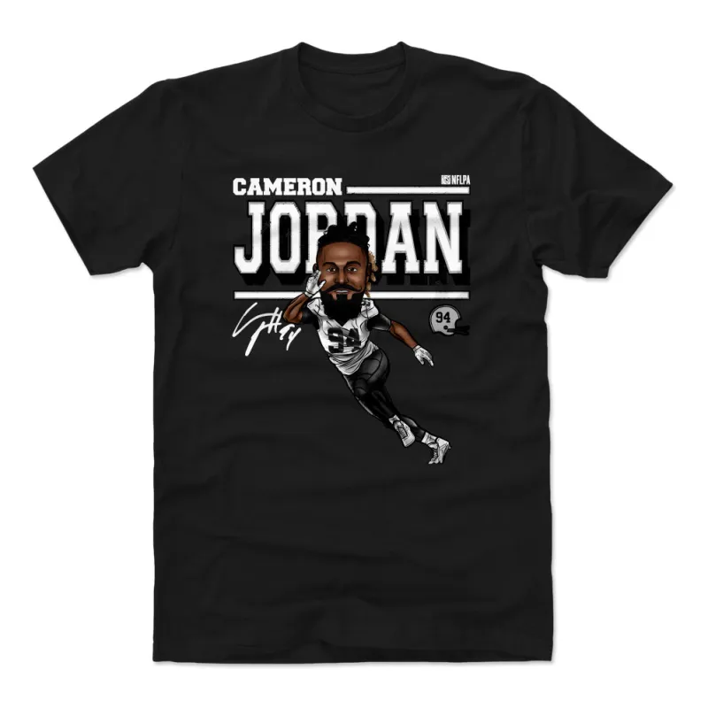 Cameron Jordan Cartoon WHT sold by 500 Level