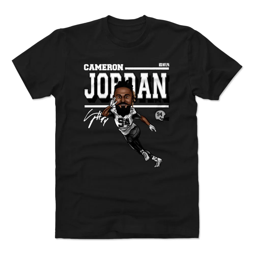 Cameron Jordan Cartoon WHT sold by 500 Level