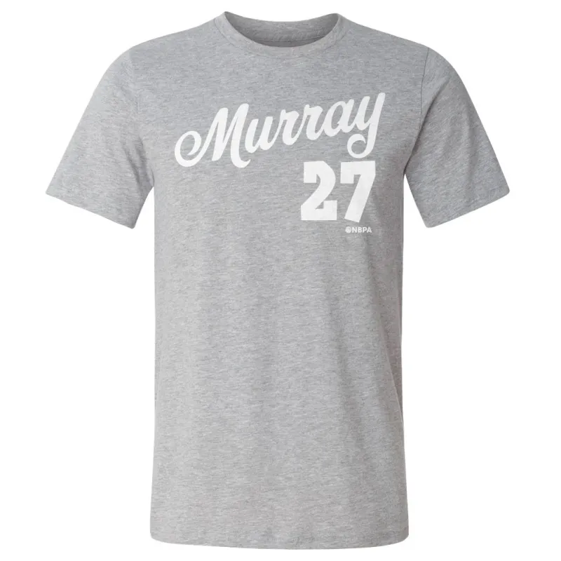 Jamal Murray Denver Script WHT sold by 500 Level