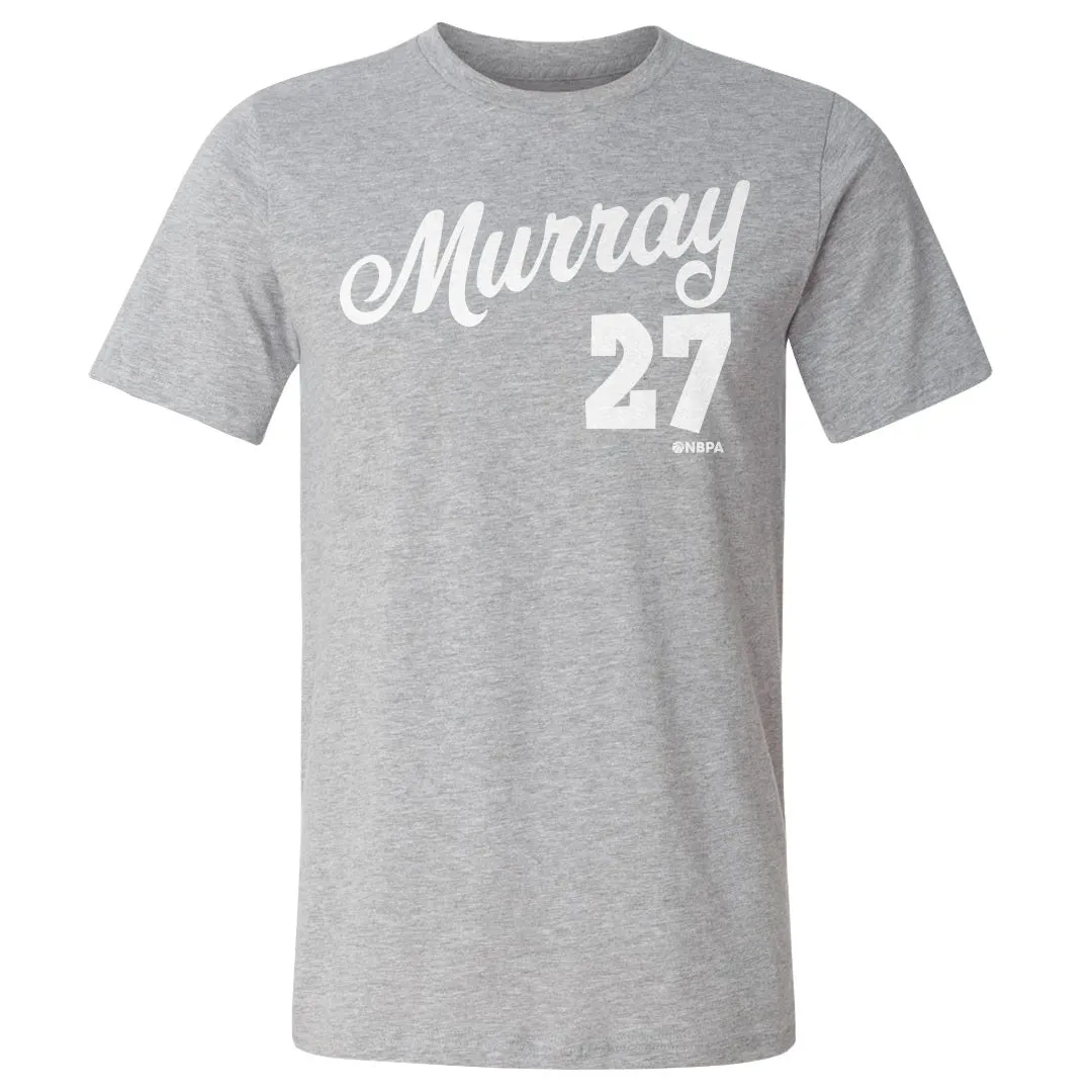 Jamal Murray Denver Script WHT sold by 500 Level