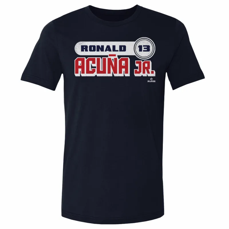 Ronald Acuna Jr. Retro Font WHT sold by 500 Level