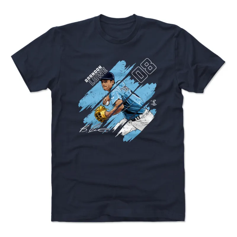 Brandon Lowe Stripes WHT sold by 500 Level