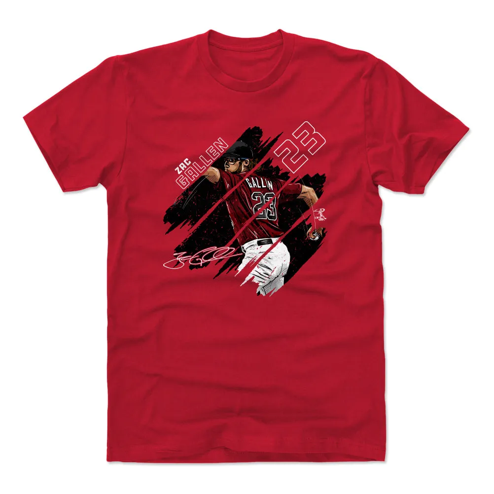 Zac Gallen Stripes WHT sold by 500 Level product image thumbnail 2