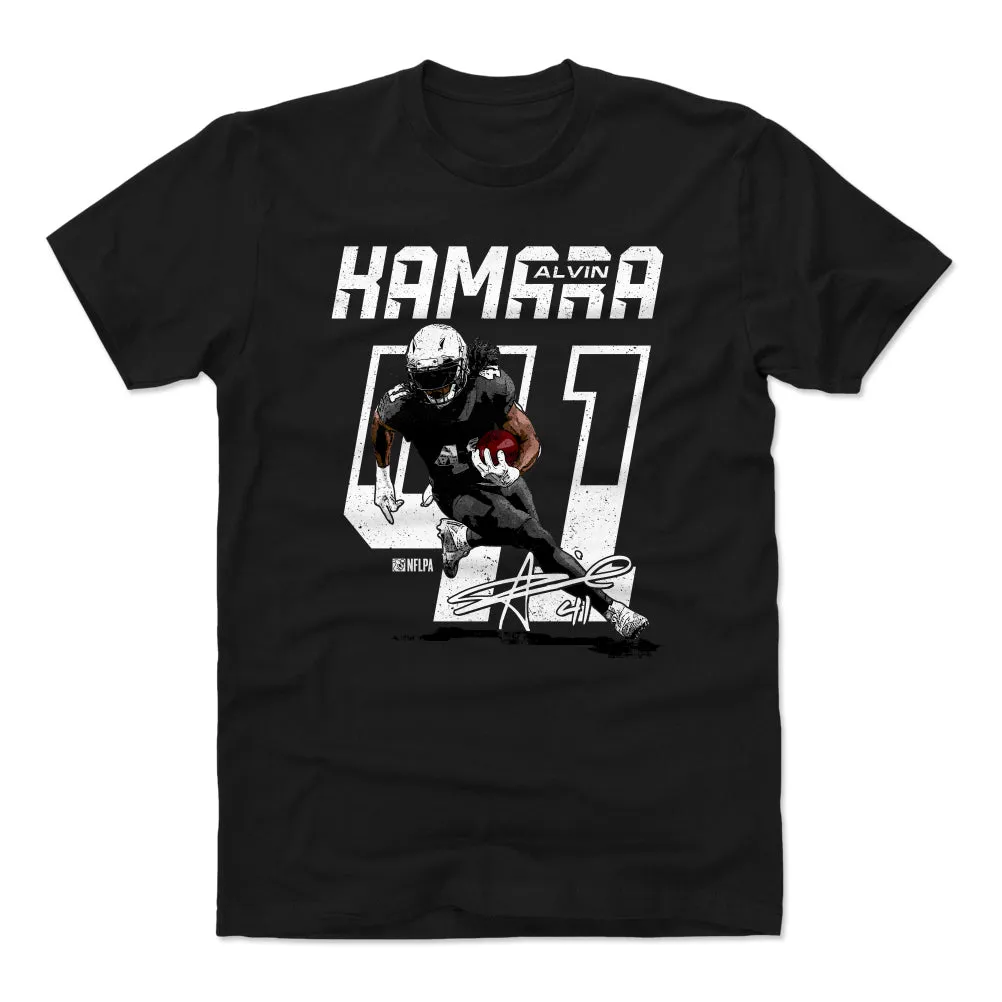 Alvin Kamara Name Number WHT sold by 500 Level