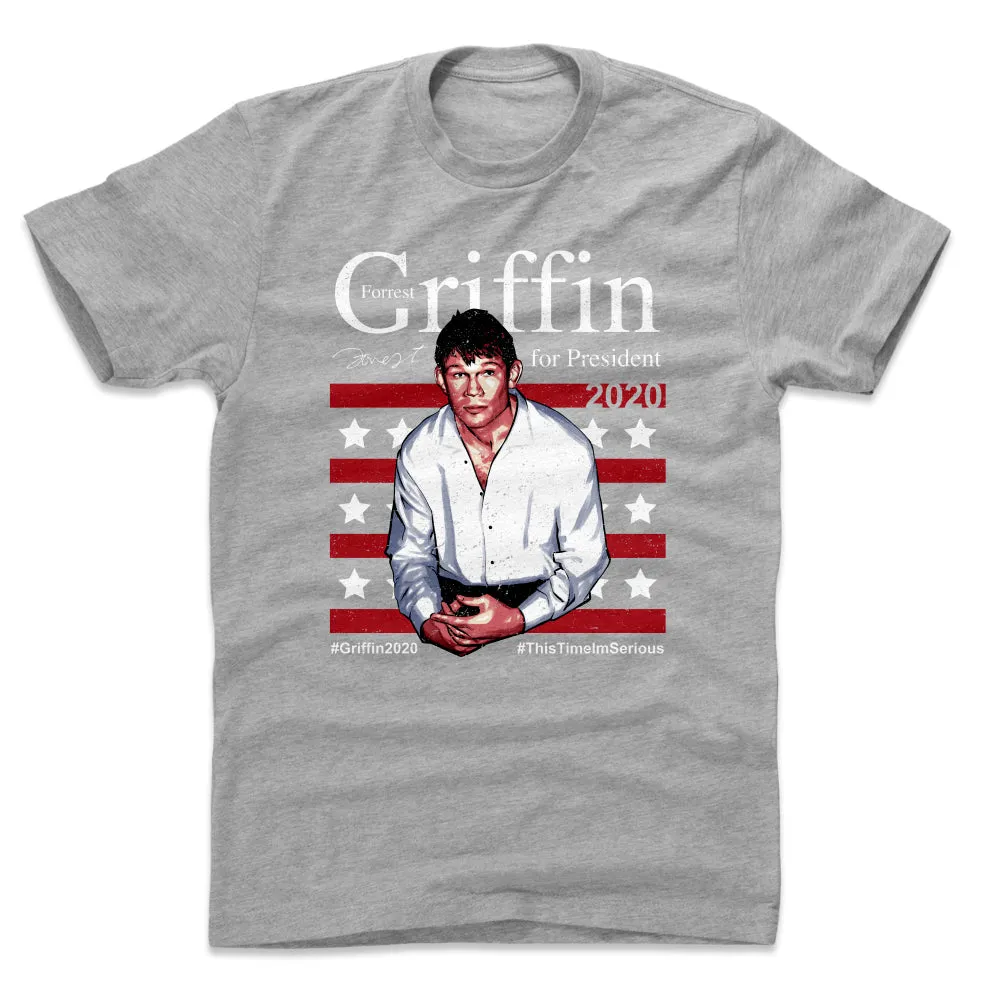 Forrest Griffin For President WHT sold by 500 Level product image thumbnail 2