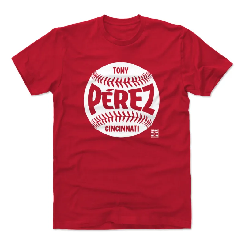 Tony Perez Cincinnati Baseball WHT sold by 500 Level