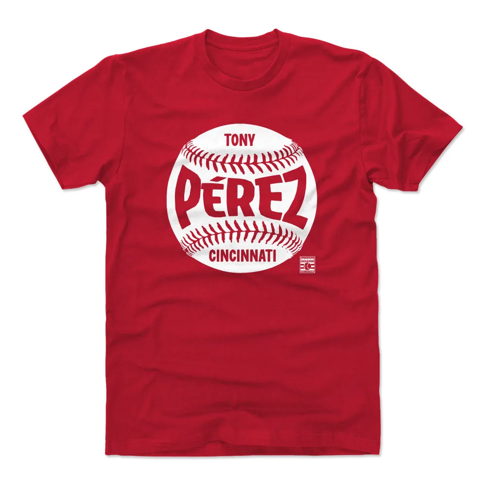 Tony Perez Cincinnati Baseball WHT sold by 500 Level