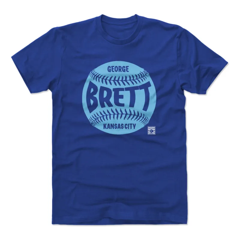George Brett Kansas City Baseball WHT sold by 500 Level