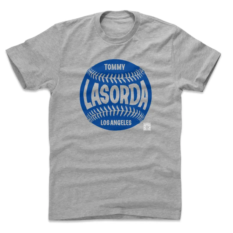 Tommy Lasorda Los Angeles Baseball WHT sold by 500 Level