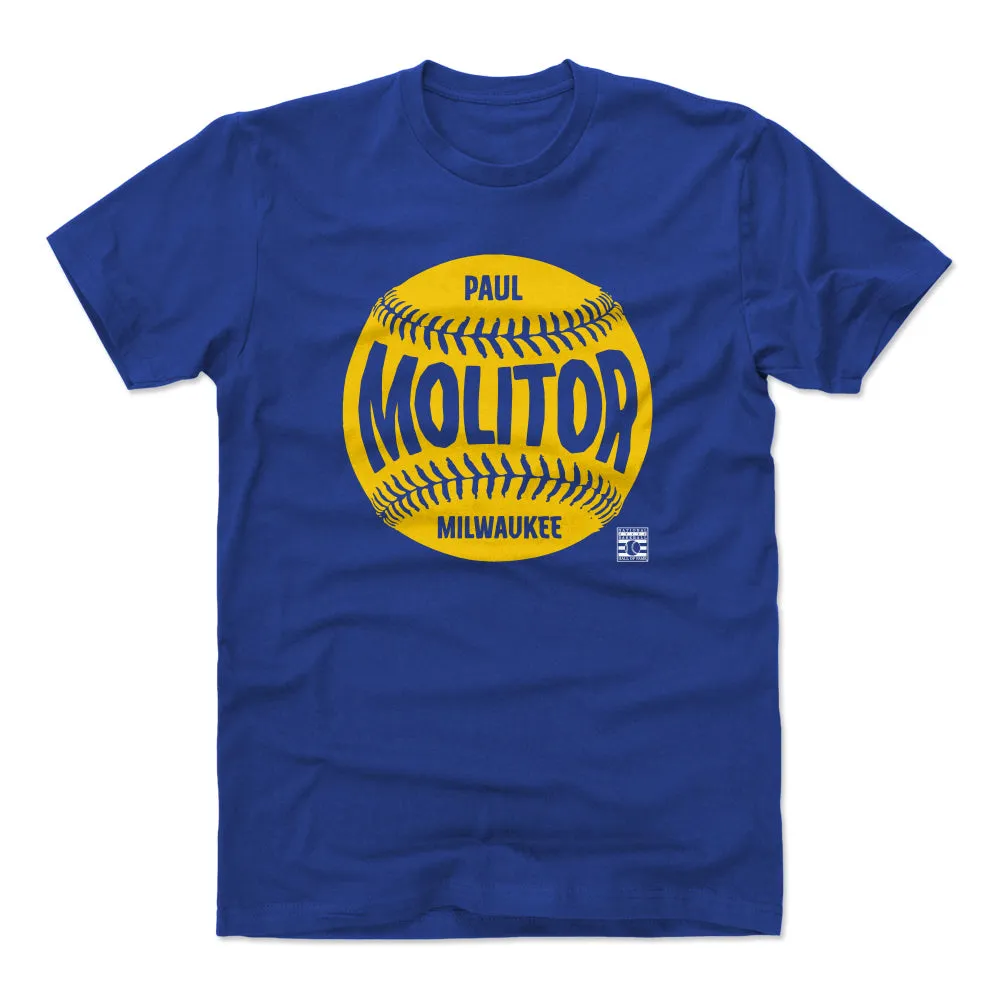 Paul Molitor Milwaukee Baseball WHT sold by 500 Level