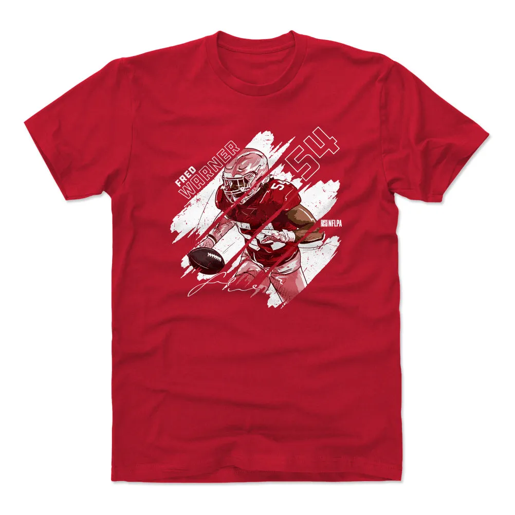 Fred Warner Stripes WHT sold by 500 Level product image thumbnail 2