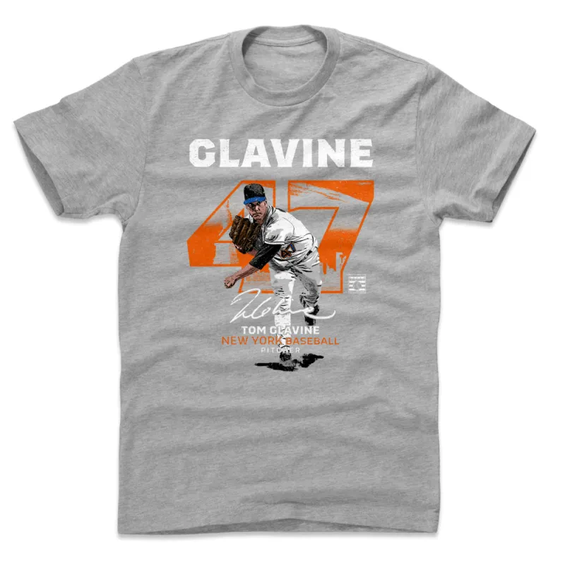 Tom Glavine Throwback Number WHT sold by 500 Level