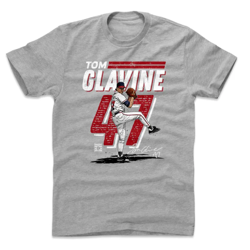 Tom Glavine Retro WHT sold by 500 Level