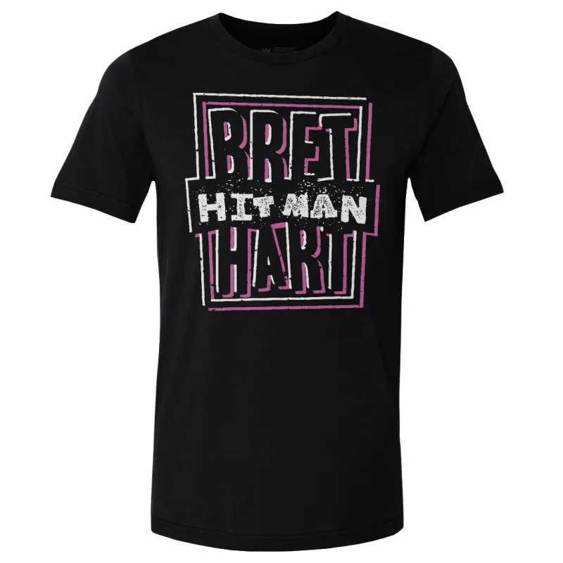 Bret Hart Logo WHT sold by 500 Level
