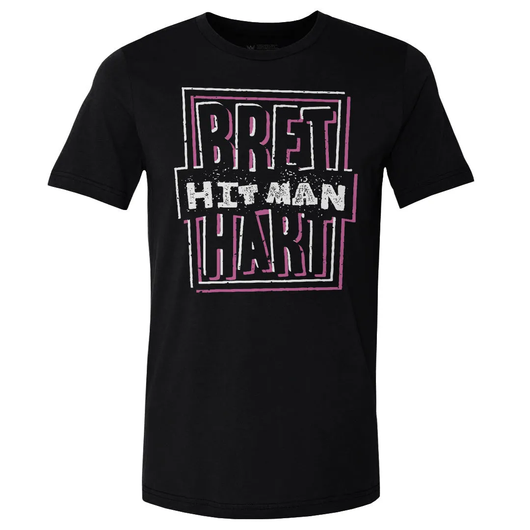 Bret Hart Logo WHT sold by 500 Level