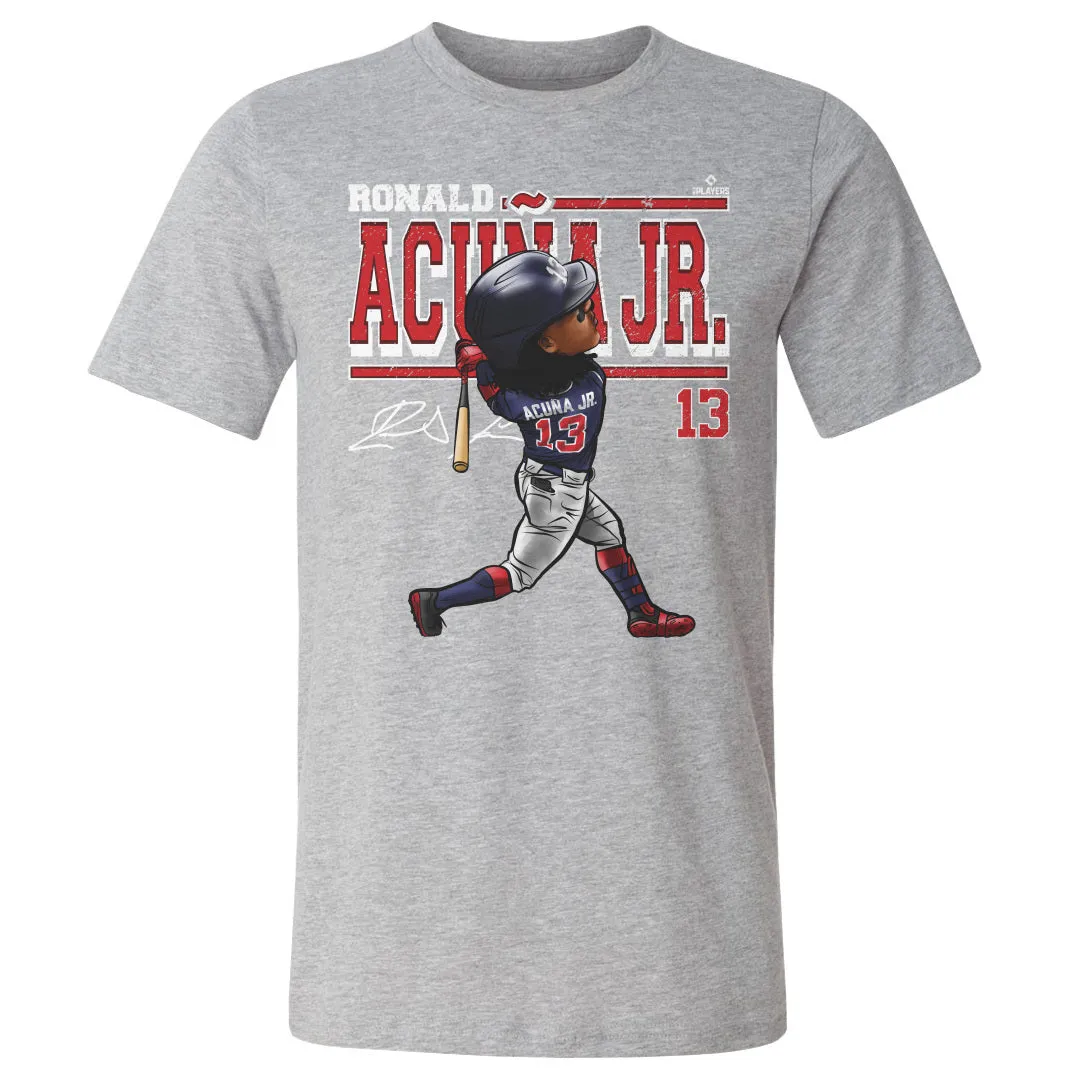 Ronald Acuna Jr. Cartoon WHT sold by 500 Level product image thumbnail 2