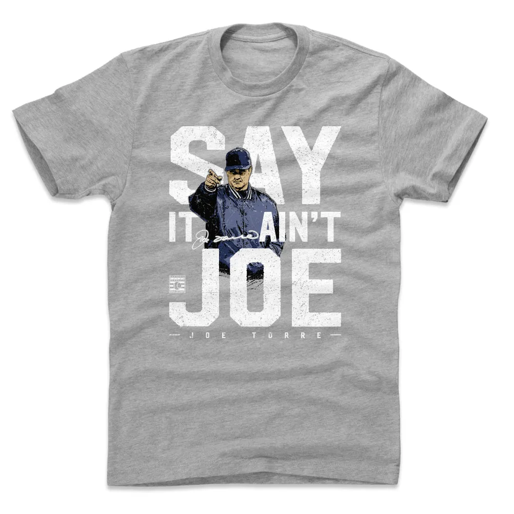 Joe Torre Say It Aint Joe WHT sold by 500 Level