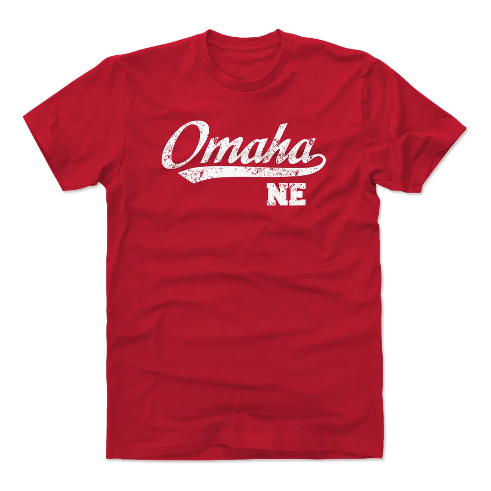 Omaha Nebraska City Script WHT sold by 500 Level