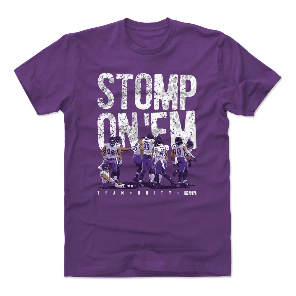 Baltimore Football Stomp On 'Em WHT sold by 500 Level