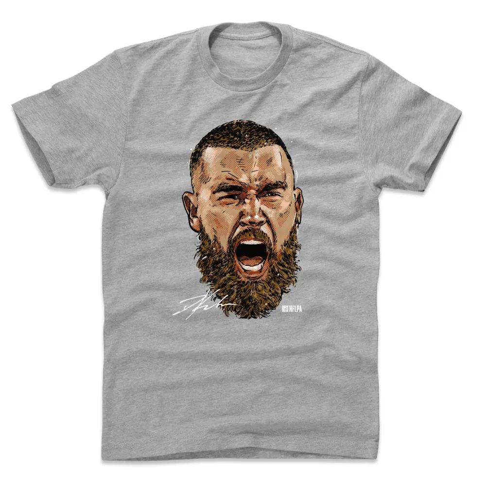 Travis Kelce Scream WHT sold by 500 Level