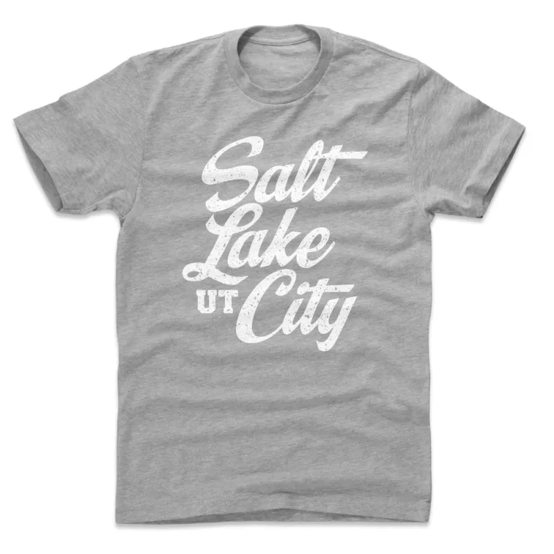Salt Lake City Utah City Script WHT sold by 500 Level