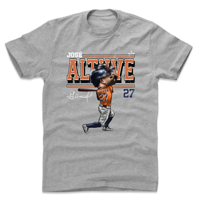 Jose Altuve Cartoon WHT sold by 500 Level