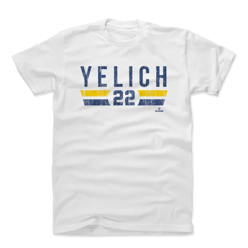 Christian Yelich Milwaukee Font sold by 500 Level