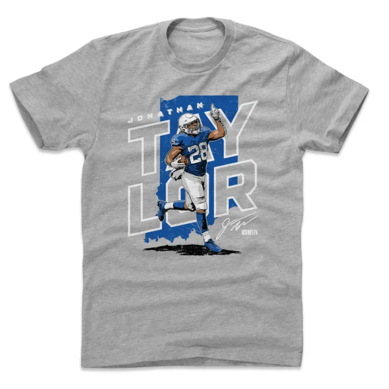 Jonathan Taylor Player Map WHT sold by 500 Level