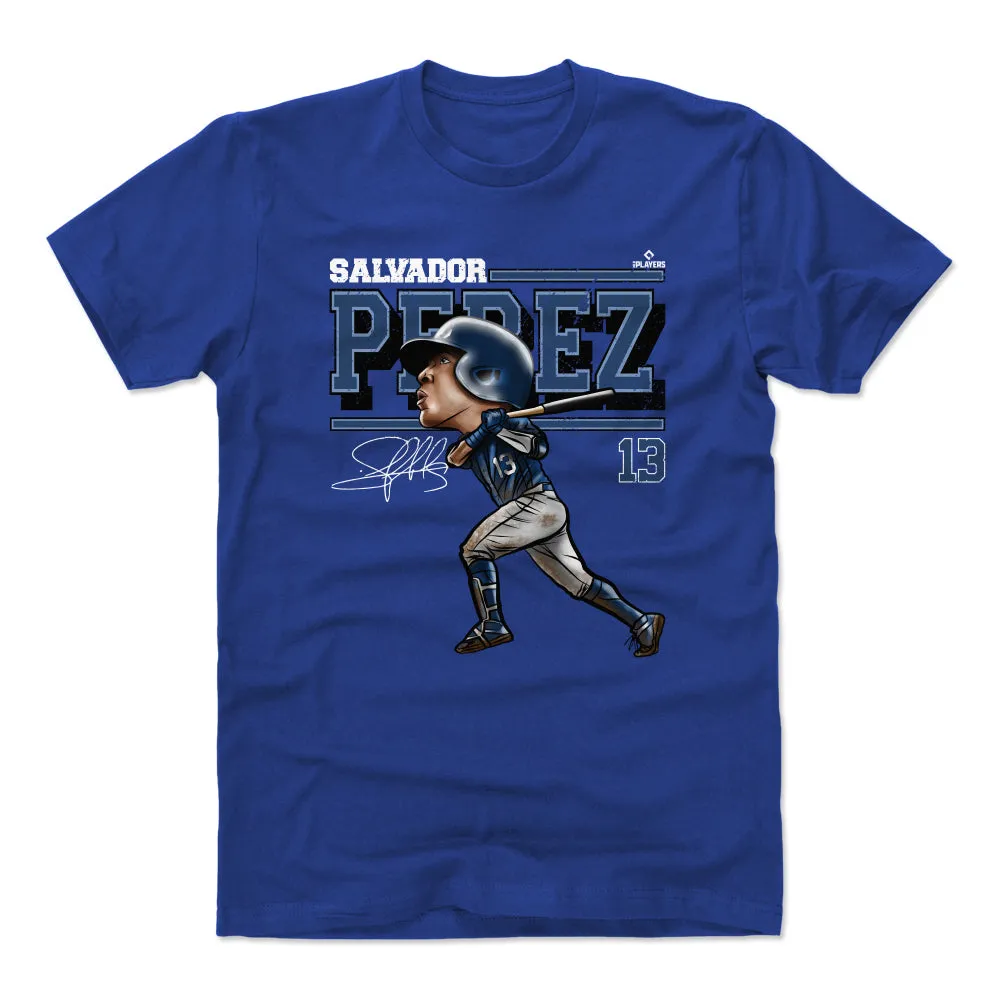 Salvador Perez Cartoon WHT sold by 500 Level product image thumbnail 2