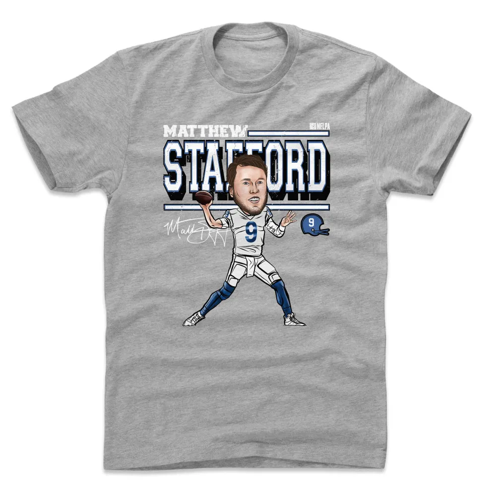 Matthew Stafford Cartoon WHT sold by 500 Level