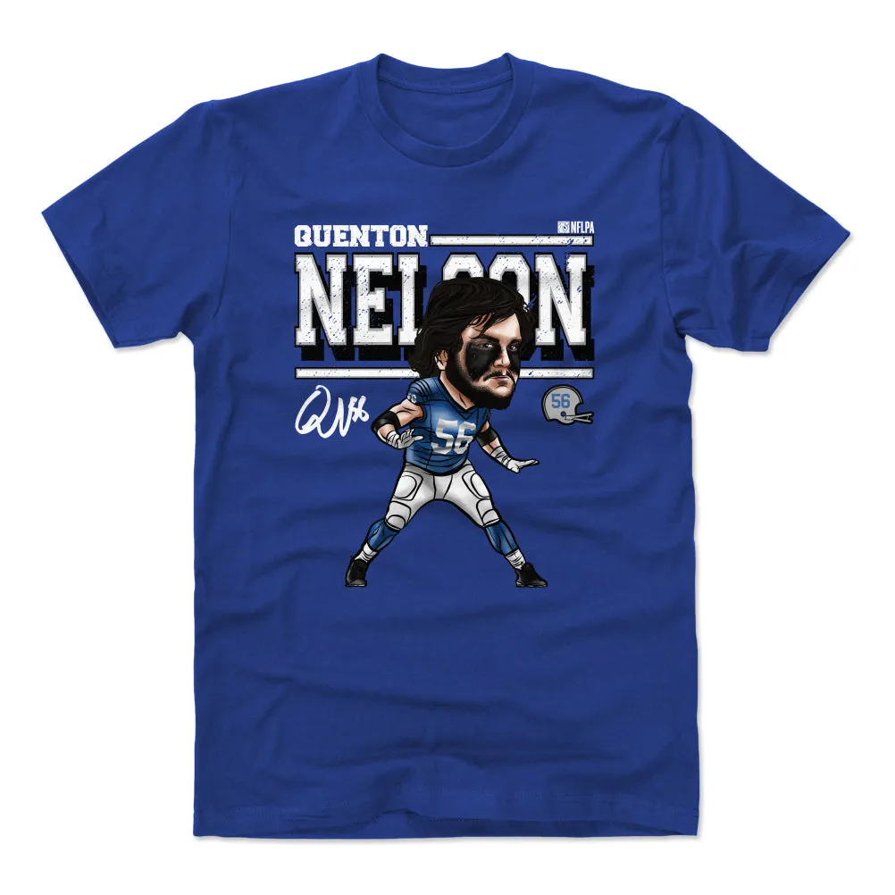 Quenton Nelson Cartoon WHT sold by 500 Level product image thumbnail 2