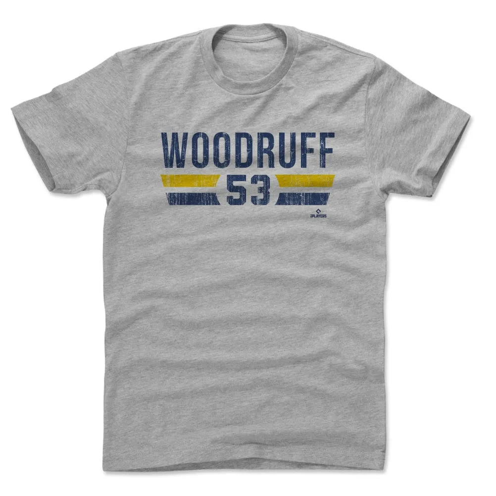 Brandon Woodruff Milwaukee Font sold by 500 Level product image thumbnail 2