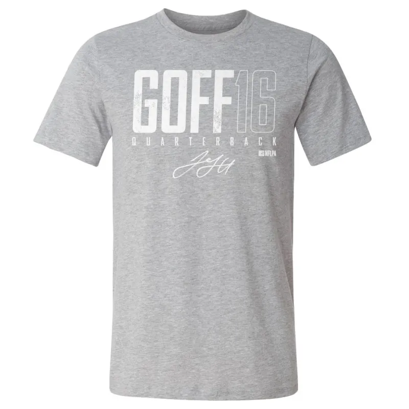 Jared Goff Detroit Elite WHT sold by 500 Level