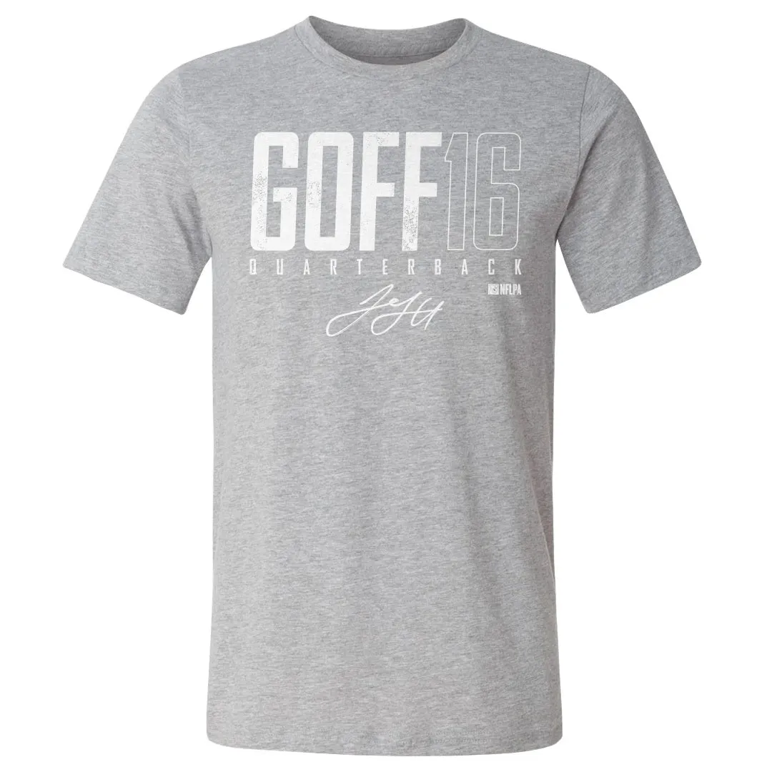 Jared Goff Detroit Elite WHT sold by 500 Level