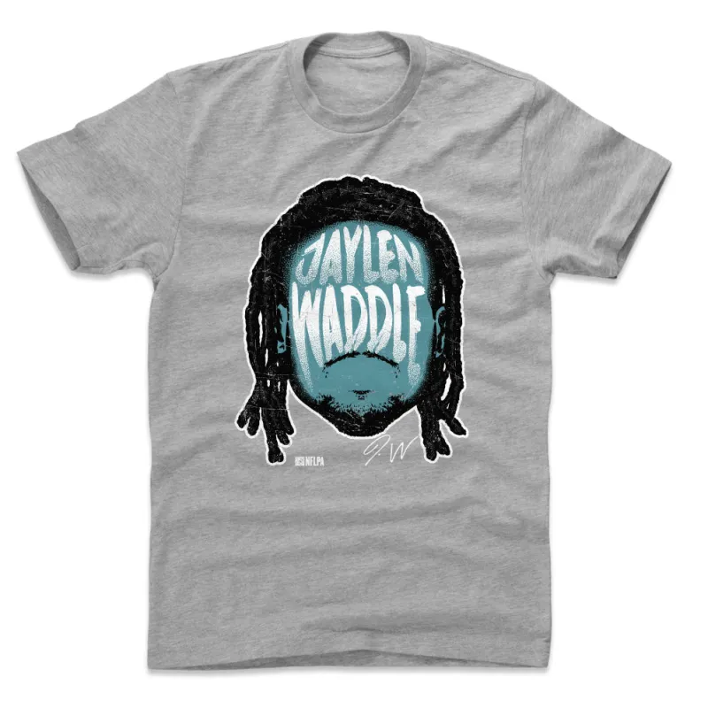 Jaylen Waddle Player Silhouette WHT sold by 500 Level