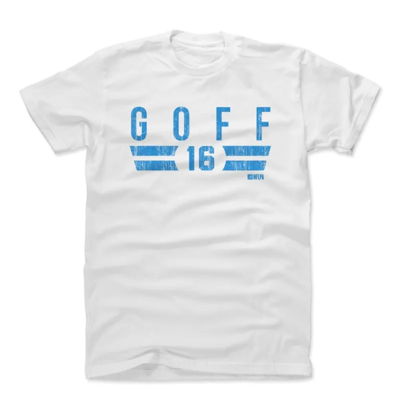 Jared Goff Detroit Font sold by 500 Level