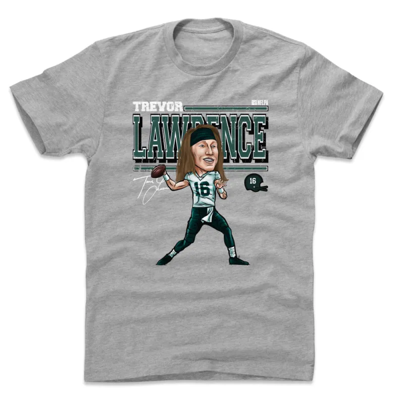 Trevor Lawrence Cartoon WHT sold by 500 Level
