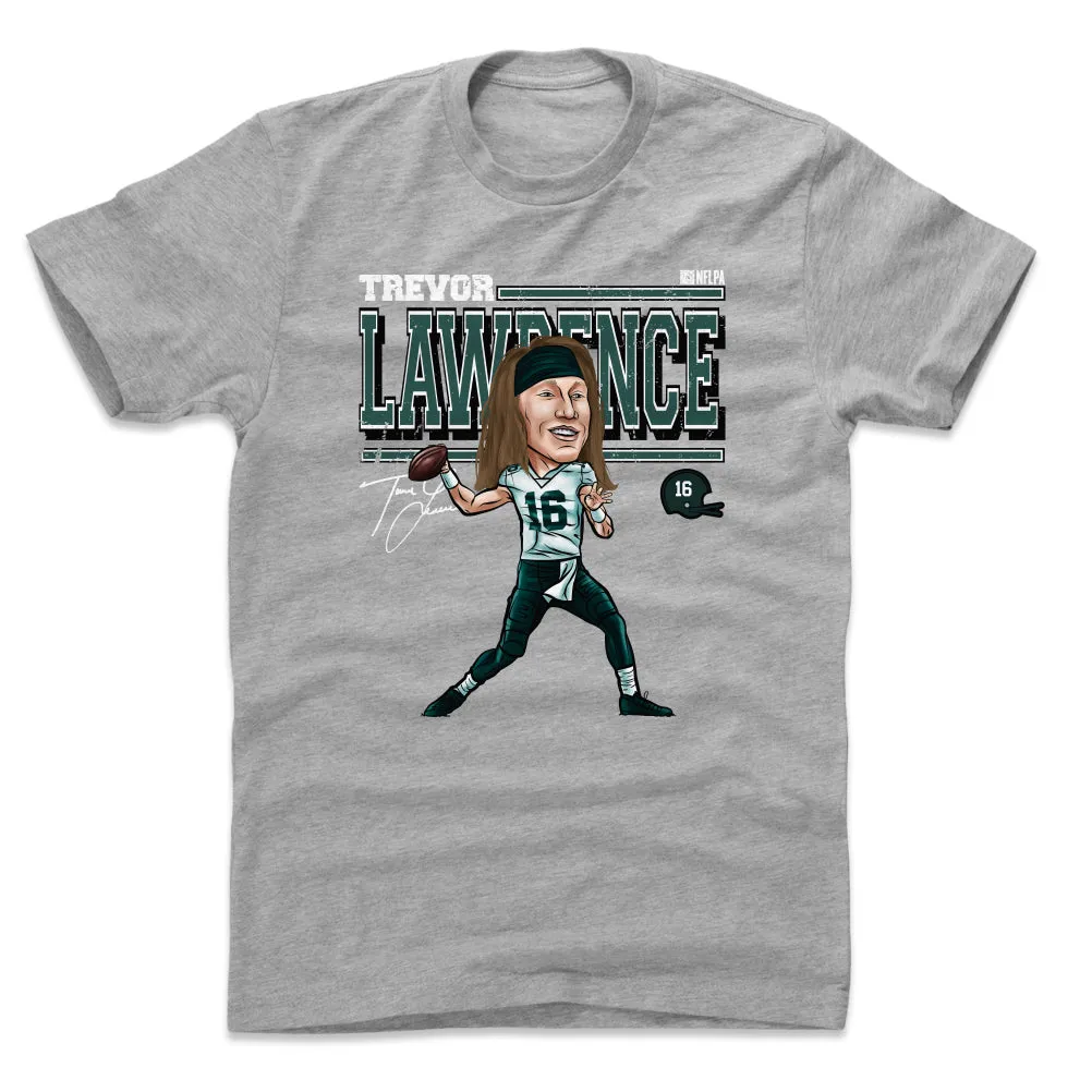 Trevor Lawrence Cartoon WHT sold by 500 Level