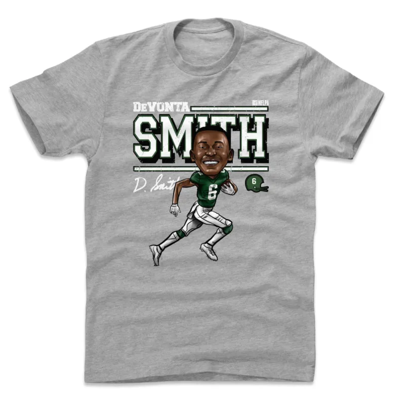 DeVonta Smith Cartoon WHT sold by 500 Level