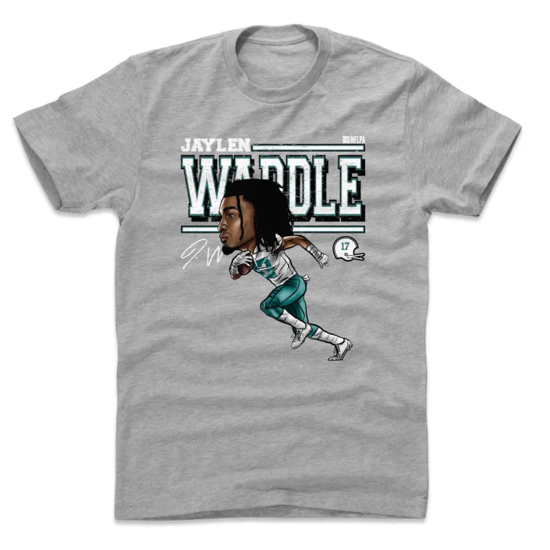 Jaylen Waddle Cartoon WHT sold by 500 Level