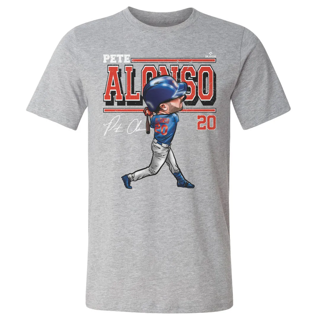 Pete Alonso Cartoon WHT sold by 500 Level